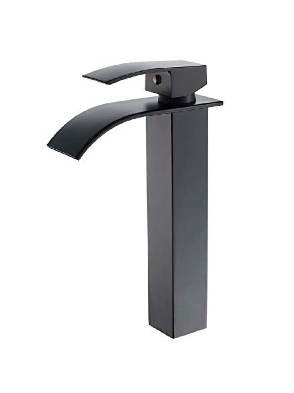 Matte Black Waterfall Vessel Faucet - Unbranded